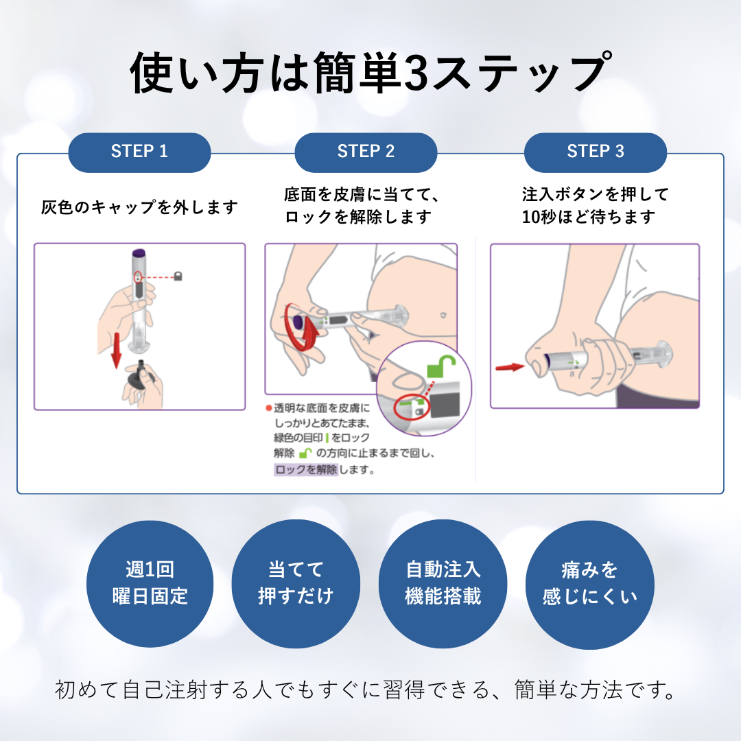 ゼップバウンド2.5mg【限定eクーポン｜最大20,000円OFF】GLP-1/GIPメディカル注射ダイエット