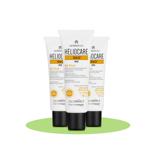 Heliocare 360° MD AK Fluid SPF100⁺3-pack