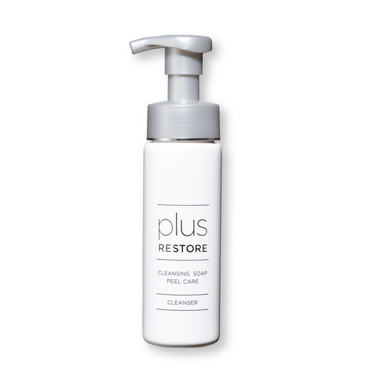 Cleansing soap foam peel care